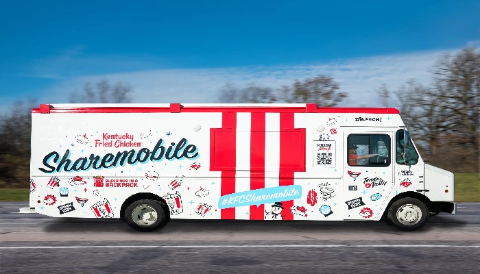 KFC Launches Sharemobile Tour to Share Fried Chicken with Families