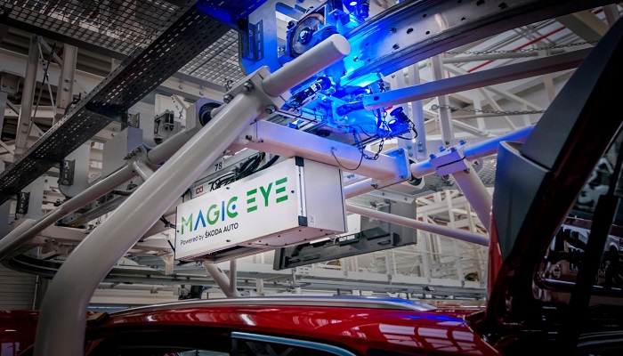 “Magic Eye” - identifies maintenance needs on the assembly line