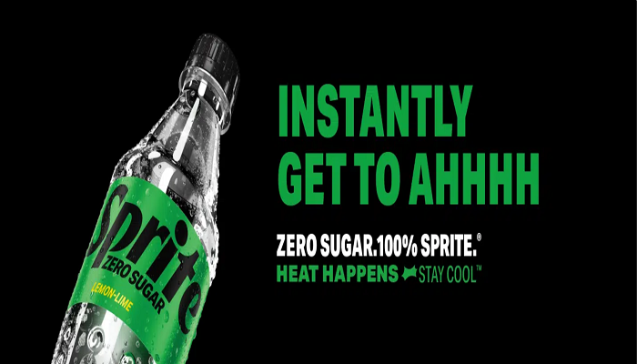 Sprite Zero Sugar: Instantly get to ahhhh