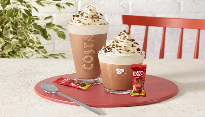 KITKAT Drinks Return to Costa Coffee for Easter