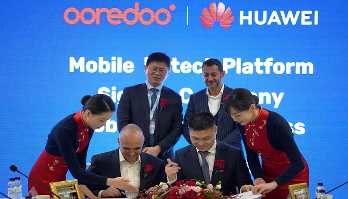 Ooredoo Partners with Huawei to Boost Fintech Services