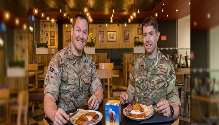 Tesco thanks Armed Forces with free breakfasts