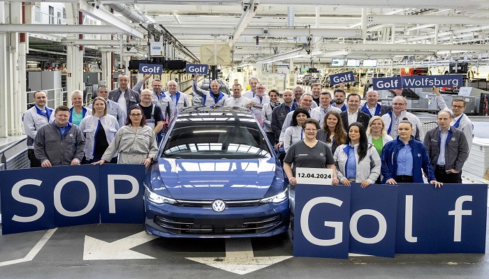 New Golf Production Begins at Wolfsburg Plant