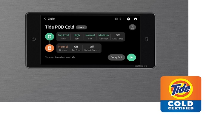 Samsung and P&G Partnership Create Tide POD Cold Wash Cycle